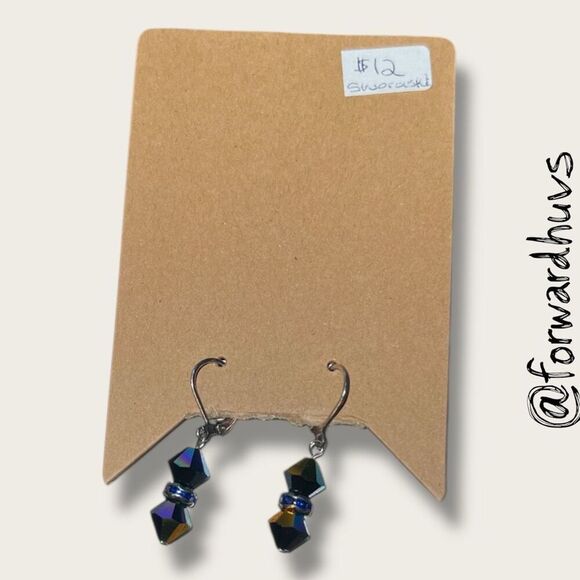 Bundle Sale 3 for $15 | Handmade Artisan Earrings | Swarovski Crystal Design - Picture 7 of 9